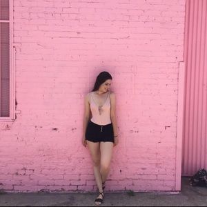LAST CALL:Pink bodysuit/bathing suit